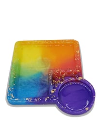 Image 2 of Magic Rainbow Rolling Tray