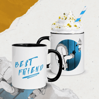 Image 2 of Best Friend | Coloured Mug