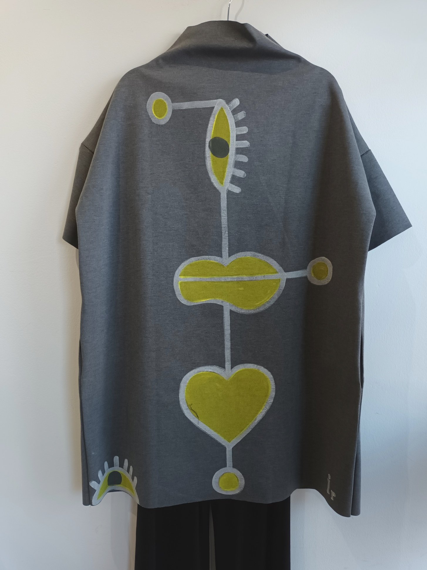 Image of painted tunic, scuba