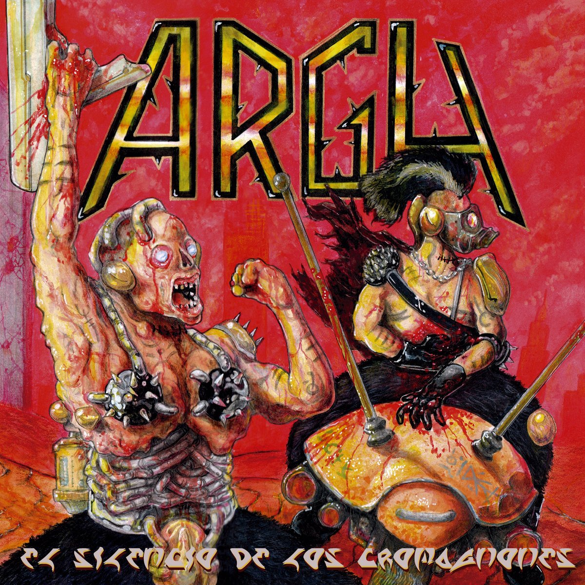 Image of ARGH - El Silencio De Los Cromagnones 7"