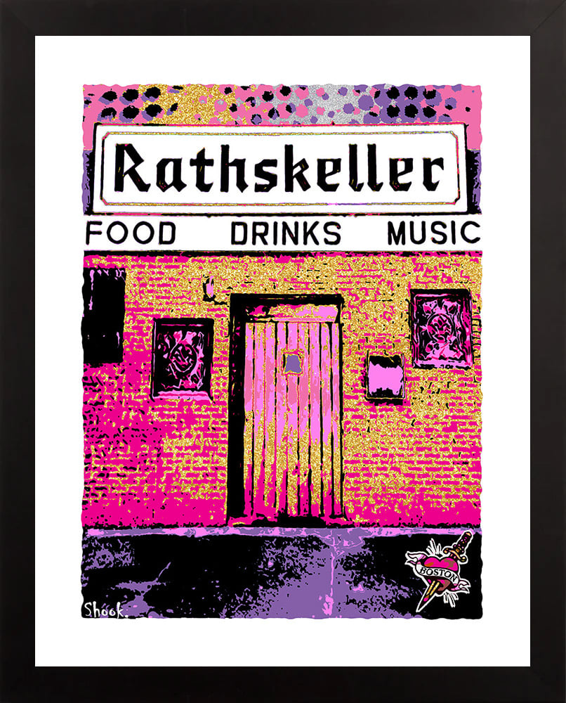 The Rathskeller Boston "Love Letters" Giclée Art Print (Multi-size options)
