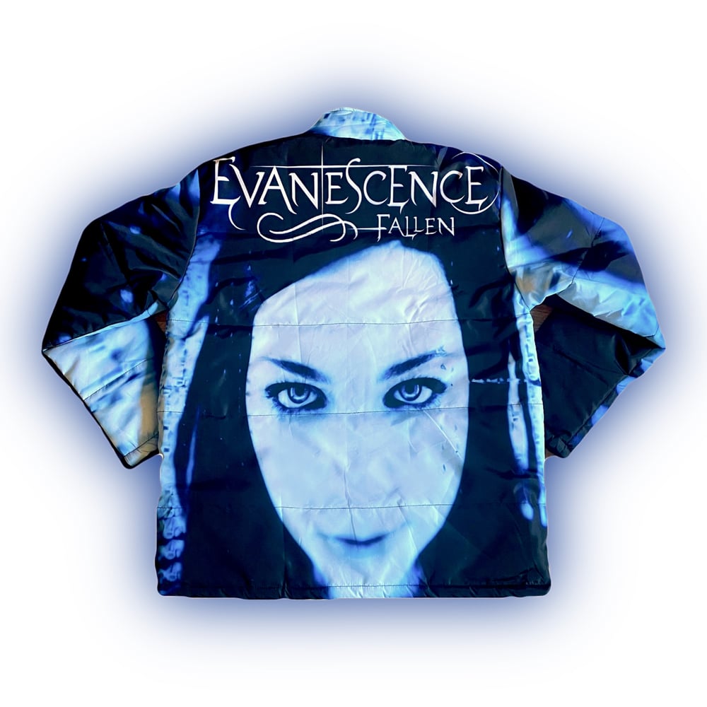 Image of Evanescence "Fallen" Puffer Coat