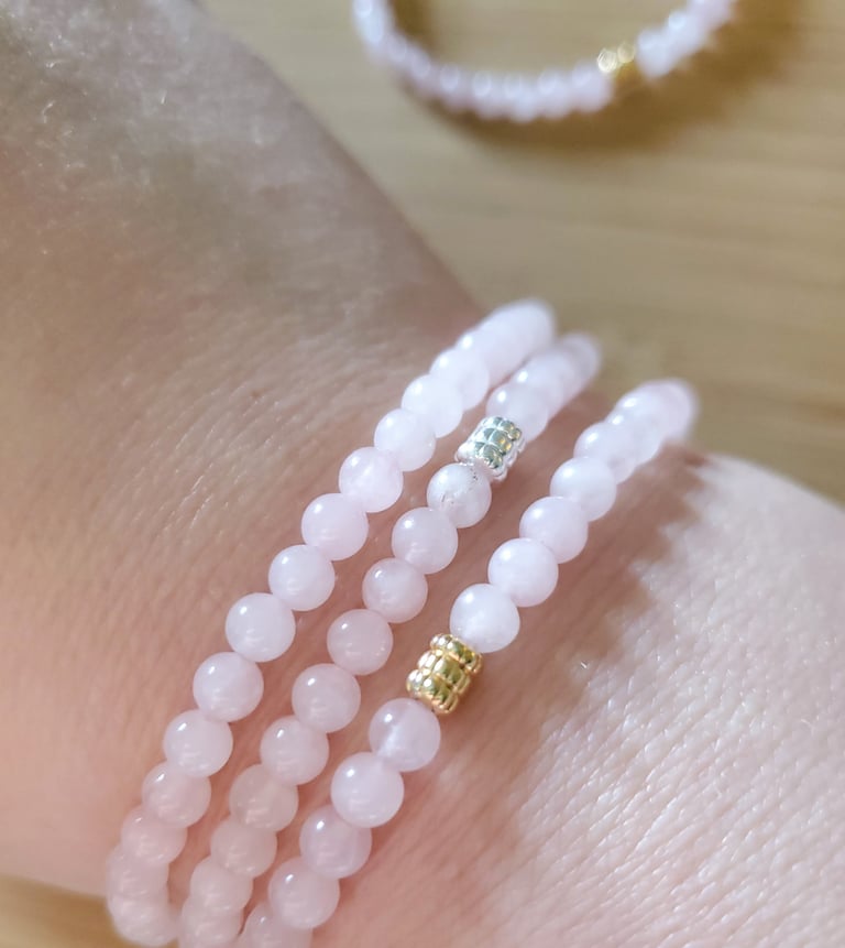 Rose Quartz Bracelet Image 3