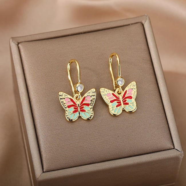 Cute Butterfly Earrings For Women