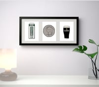 Image 1 of Phone A Friend - 3 piece Frame