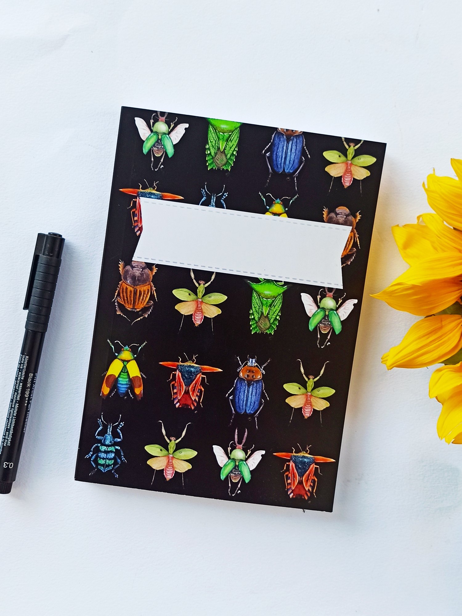 Image of Insect Pattern Notebook 