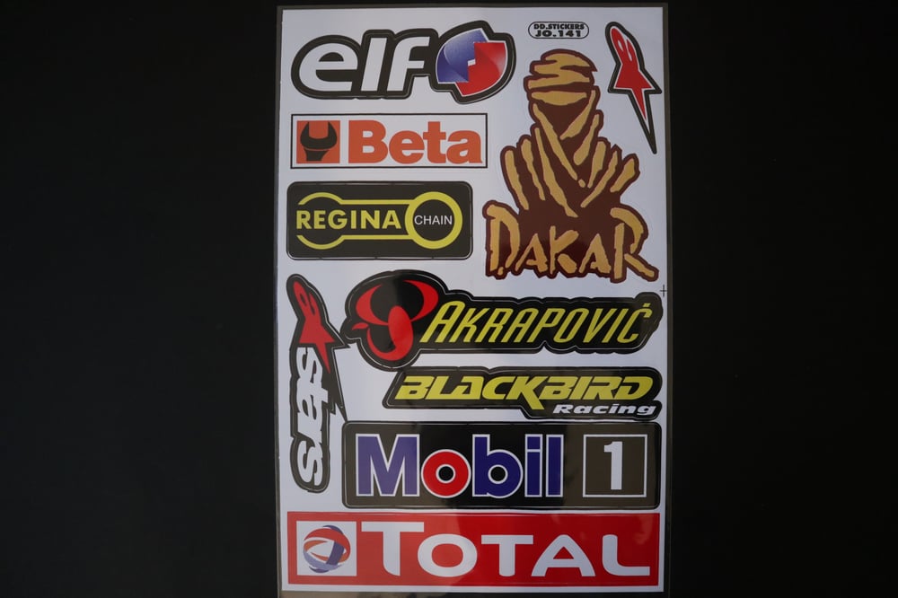Image of Sponsor    Decal    Sheets 
