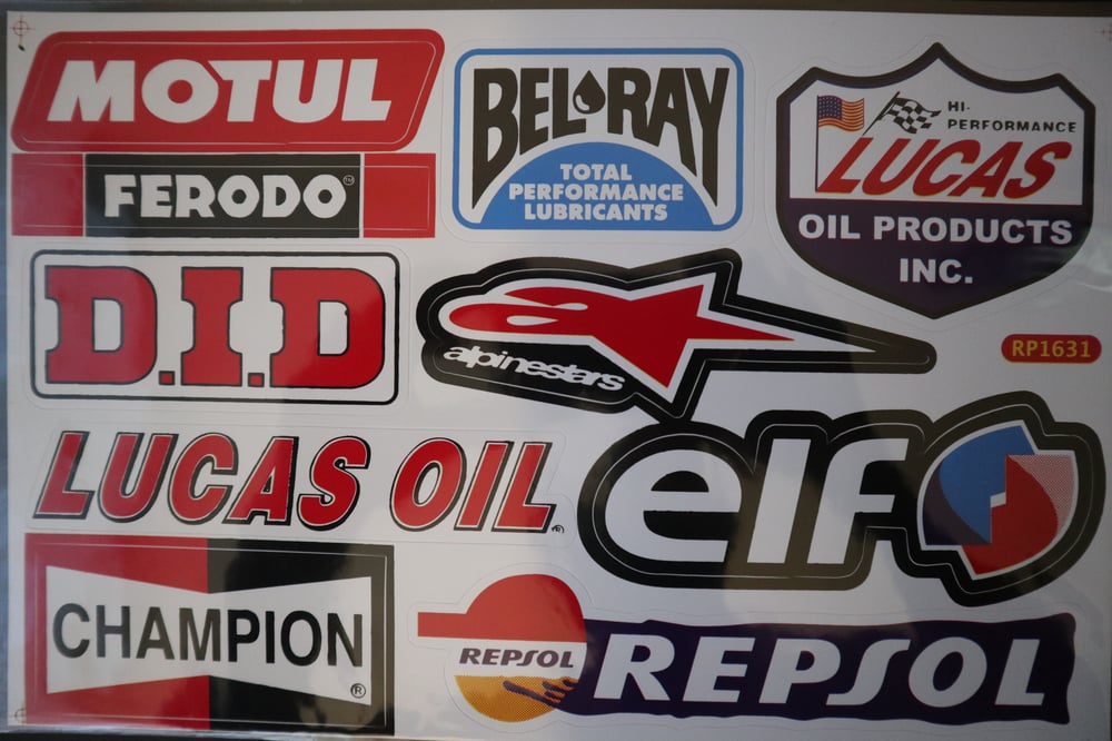 Image of Sponsor    Decal    Sheets 