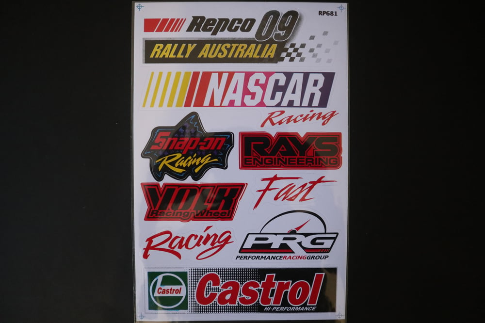  Decal Sheets 