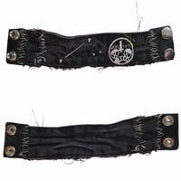 Image 2 of 1 of 1 denim pierced bracelet/anklet