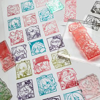 Image 4 of Genshin Clear stamp sheet - Ver 1