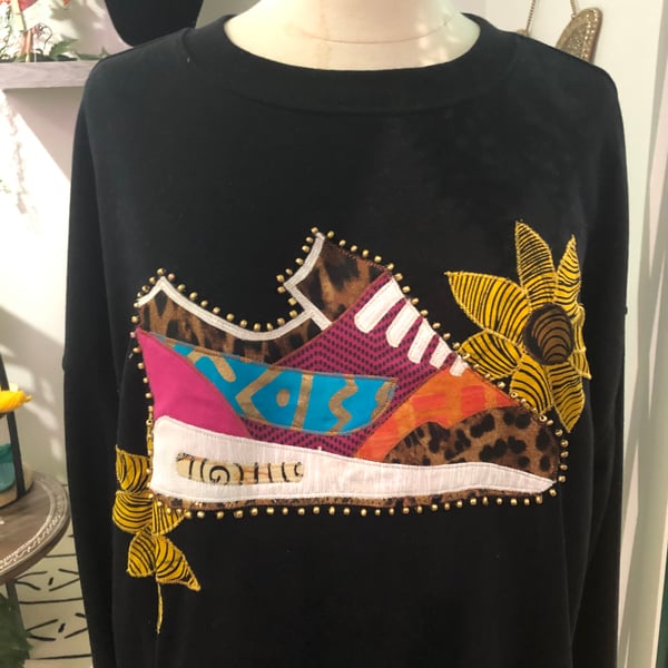 Image of Kicks and Sunflowers Sweat shirt