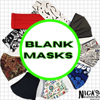 Image 1 of Blank Masks