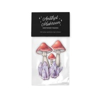 Image 1 of Amethyst Mushroom Sticker Pack
