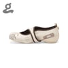 Square-toe mary jane shoes"Coffee Diary"