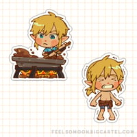 Image 1 of BOTW Link Charms