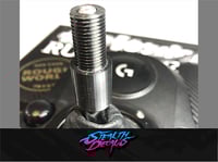 Image 1 of M12x1.25 Gear knob shifter thread adapter fits Logitech G27/G29/G920 Mod Sim Racing Drifting