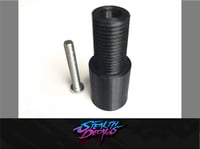 Image 2 of M12x1.25 Gear knob shifter thread adapter fits Logitech G27/G29/G920 Mod Sim Racing Drifting