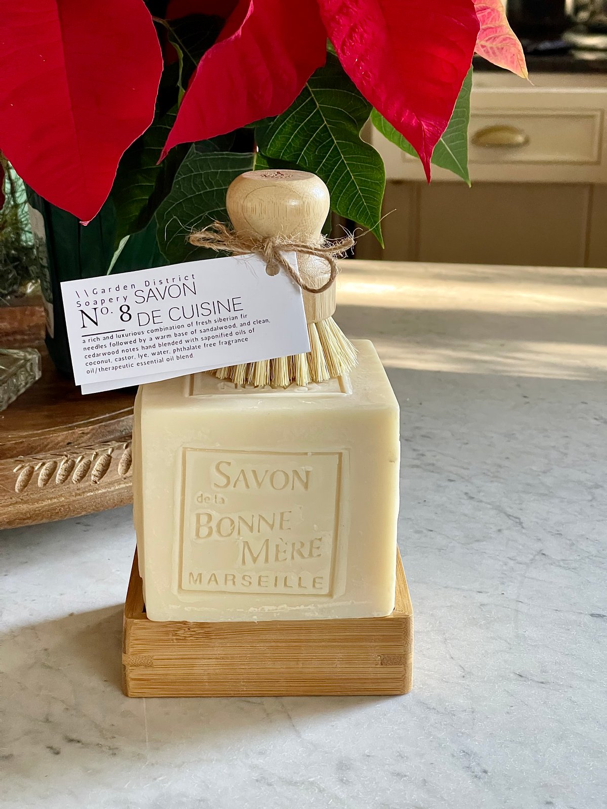 Thy Sweet Grace Savon de Cuisine French Kitchen  3 Pound Multipurpose Soap Block  