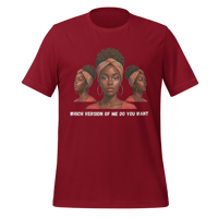 Image 4 of WHICH VERSION OF ME t-shirt