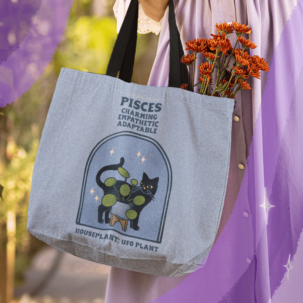 Image of CATSTROLOGY HOUSEPLANT TOTE