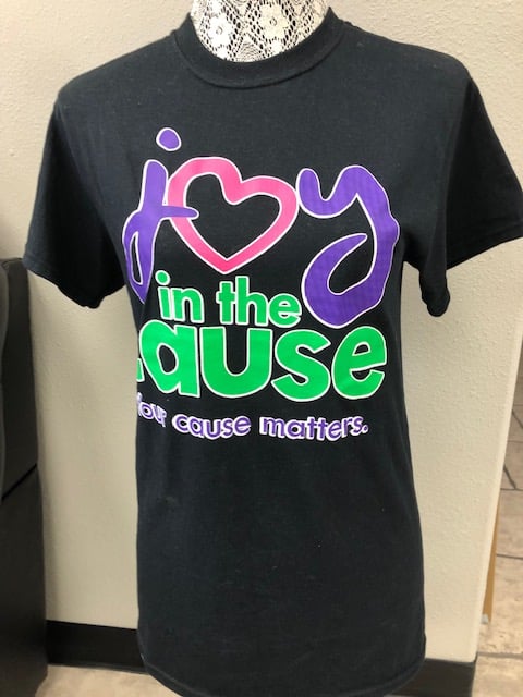 Image of Joy In The Cause T-Shirt BLACK