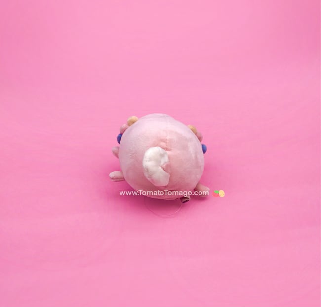 Marshmallow Aquamie Mascot - Axolotl