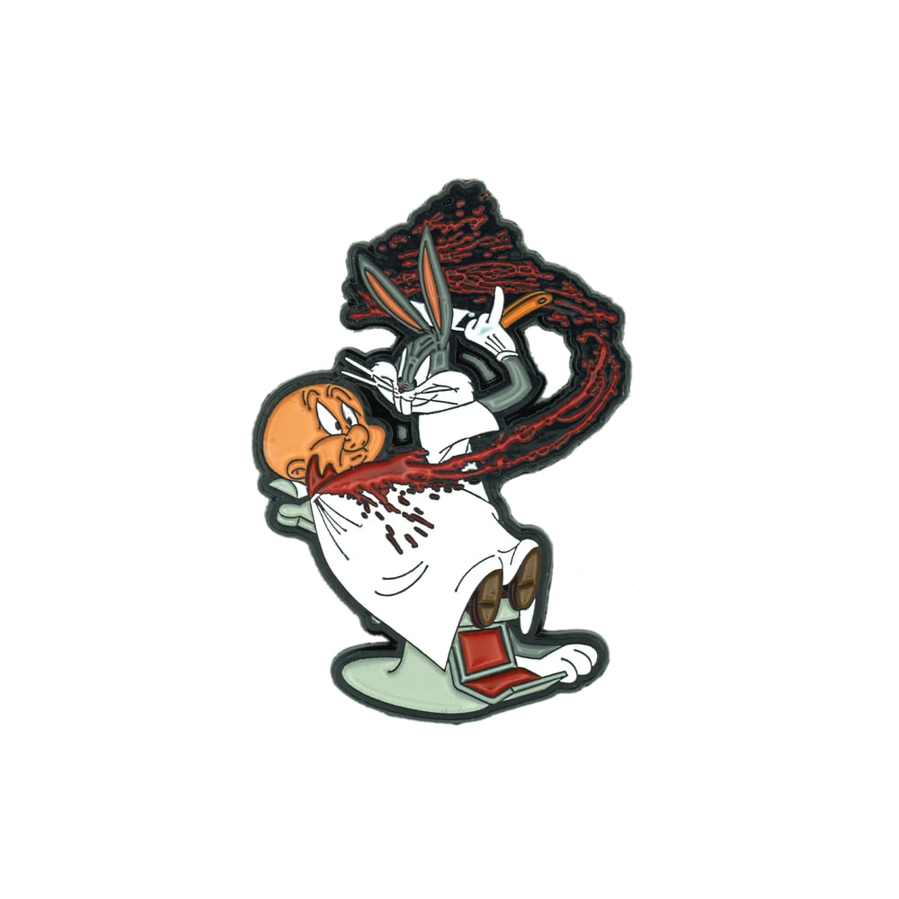 Demon Barber of Seville enamel pin