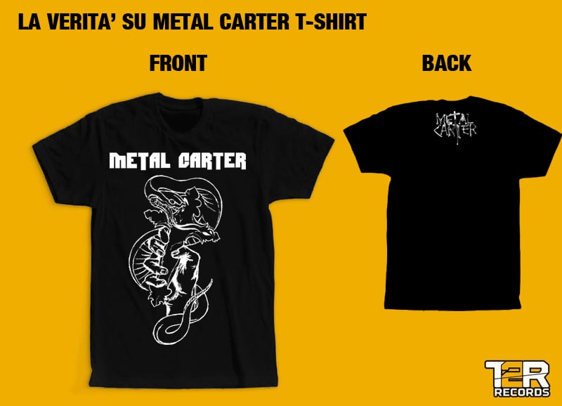 Metal Carter "La Verità su Metal Carter" album Official T-Shirt 