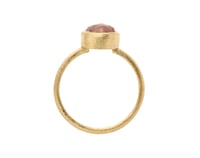 Image 3 of Pink sapphire ring. 18k. Amelie