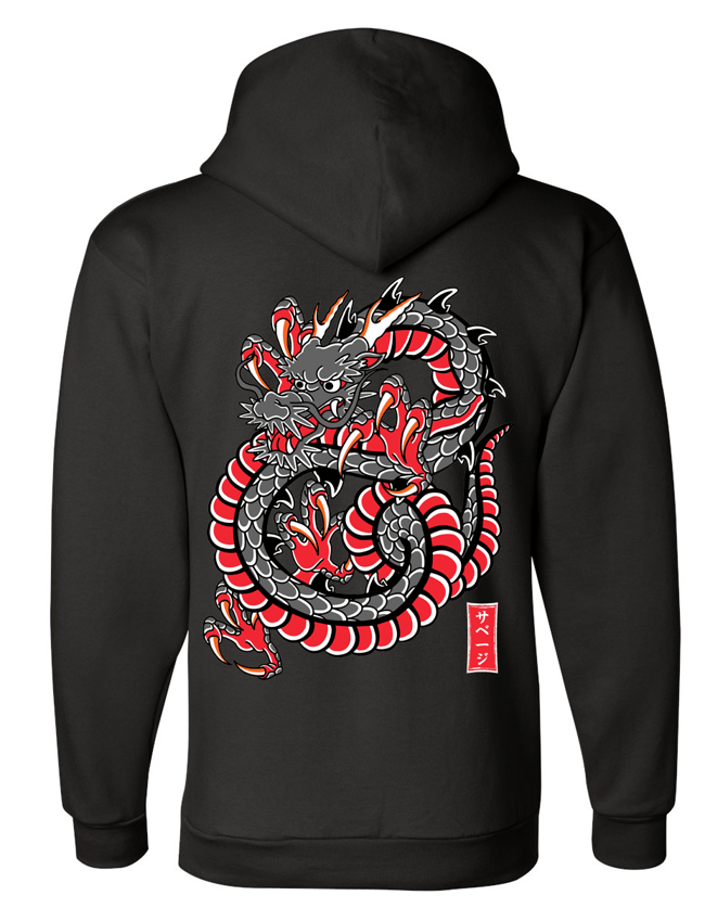 GTSVG x CHAMPION Ryujin Hooded Pullover