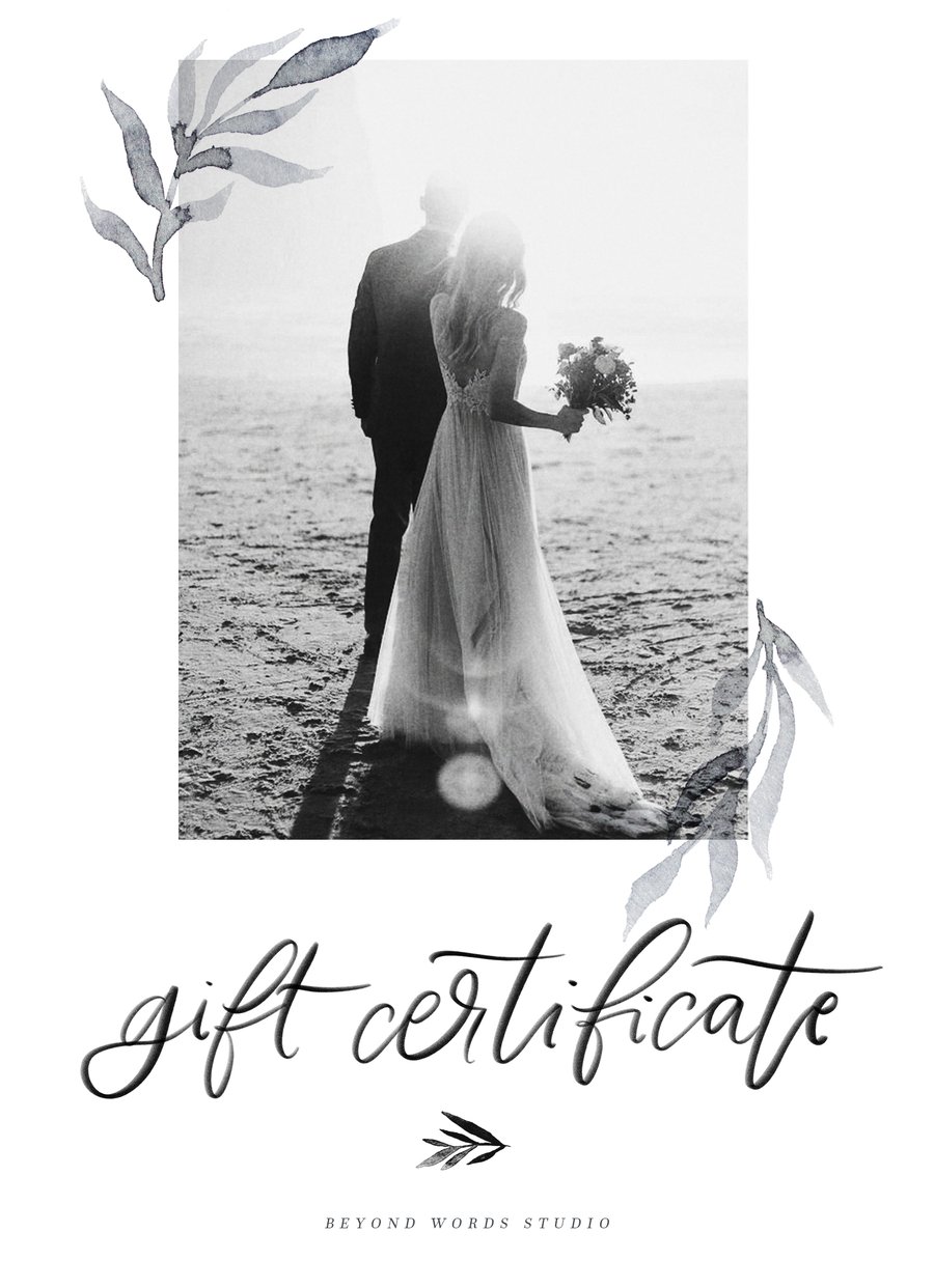 Image of Couple Session Gift Certificate