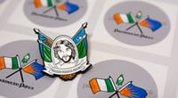 Óglach Francis Hughes Pin Badge.