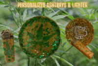 Image 5 of  Cannabis Ashtrays - Personalized Option
