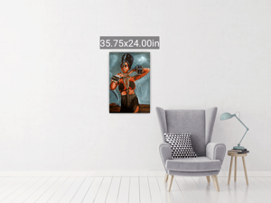 Image of "Ode to Oya" Canvas Print