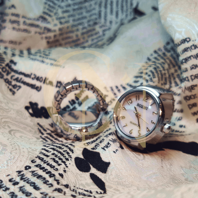 Marbled Face /Silver Tone