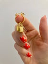 MINI PADLOCK HOOP EARRINGS