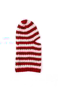 Rocket Red Knitted Balaclava Mask
