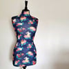 Mannequin Cover Floral Navy