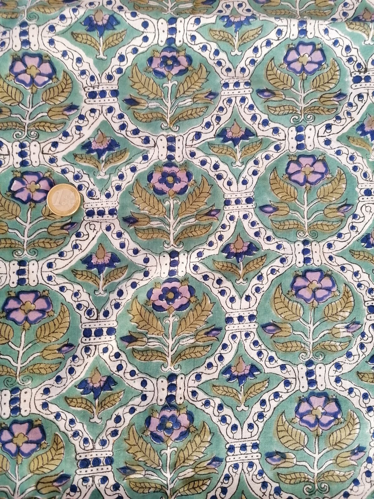 Image of Namasté fabric Paon 