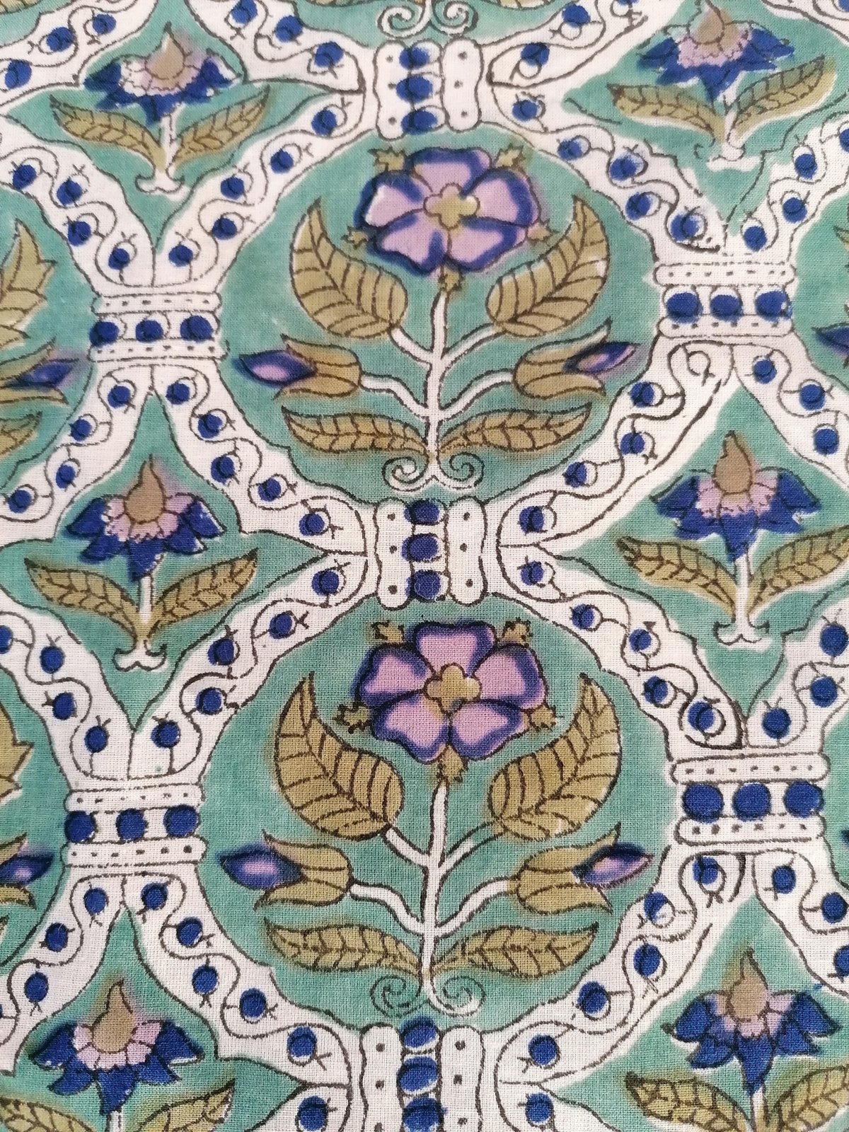 Image of Namasté fabric Paon 