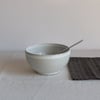Breakfast stoneware bowl, Ceramic handmade bowl 