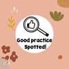 Good Practice Spotted Stamp