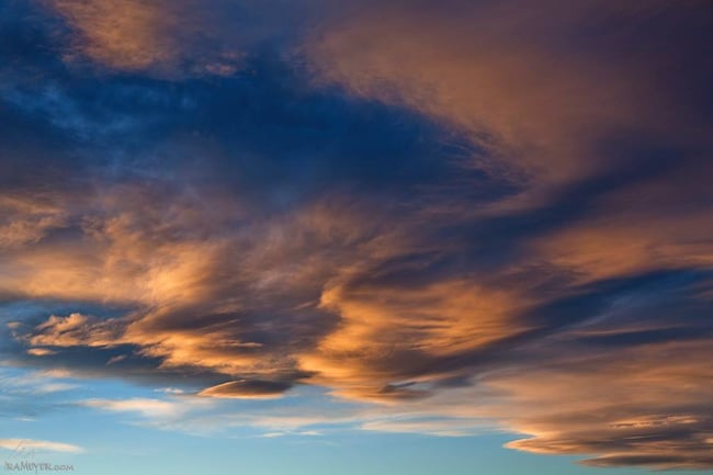 Clouds at Sunrise | Ira Meyer Photography