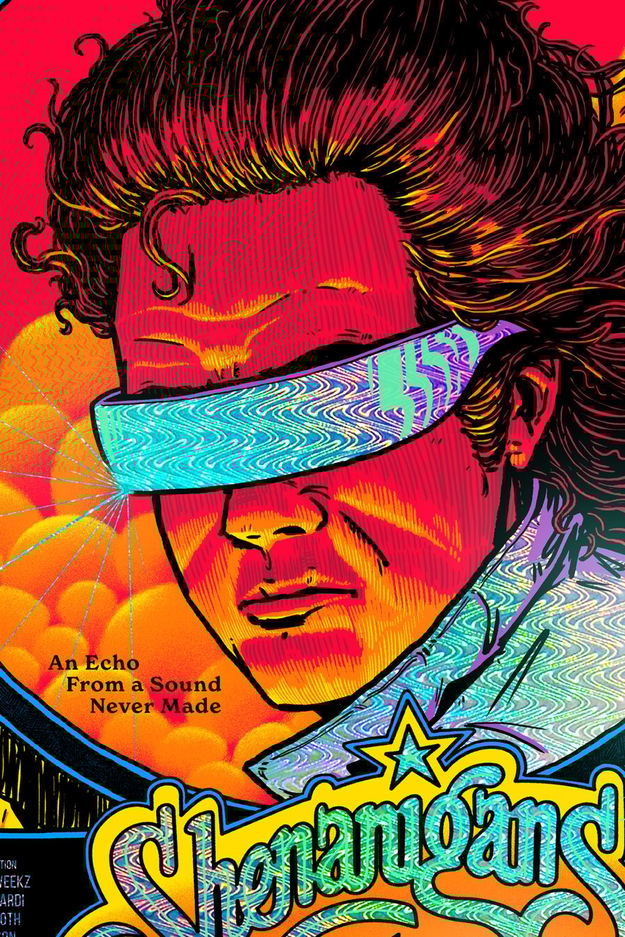 Image of Goose - Shenanigans Nite Club - Official Movie Poster - 'Sonic Echoes' HoloFoil Variant
