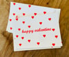 Carte happy valentine