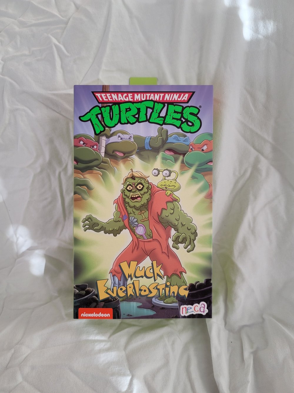  Kevin Eastman signed w/sketch TMNT (Cartoon)- 7" Scale Action Figure - Muckman & Joe Eyeball