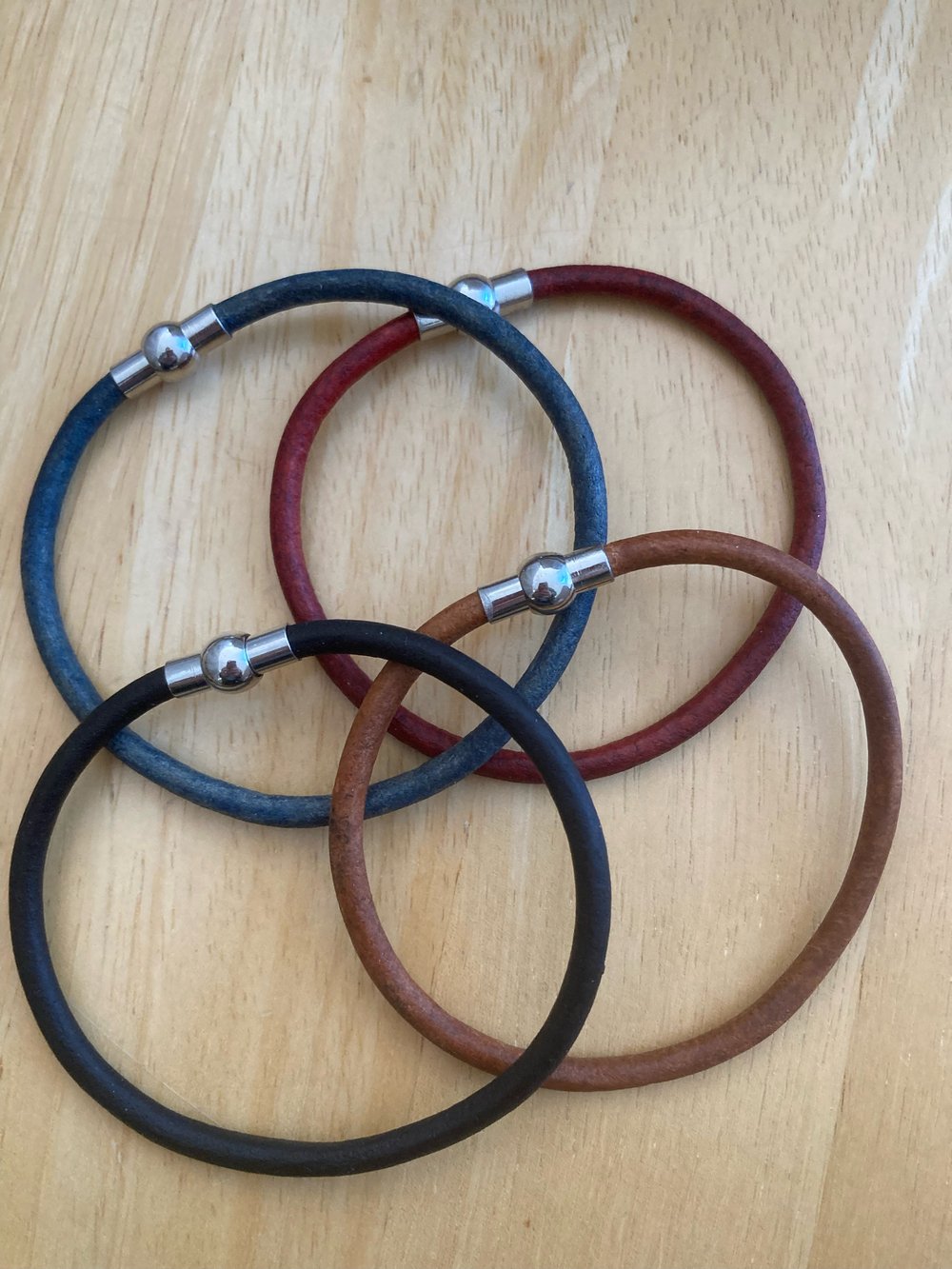 Image of Simple Leather Bracelet - Unisex