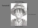 Luffy - Dessin Original - Fanart - A5