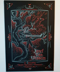 Image 1 of JOZEF VAN WISSEN (gigposter Montreuil 2022 ) 